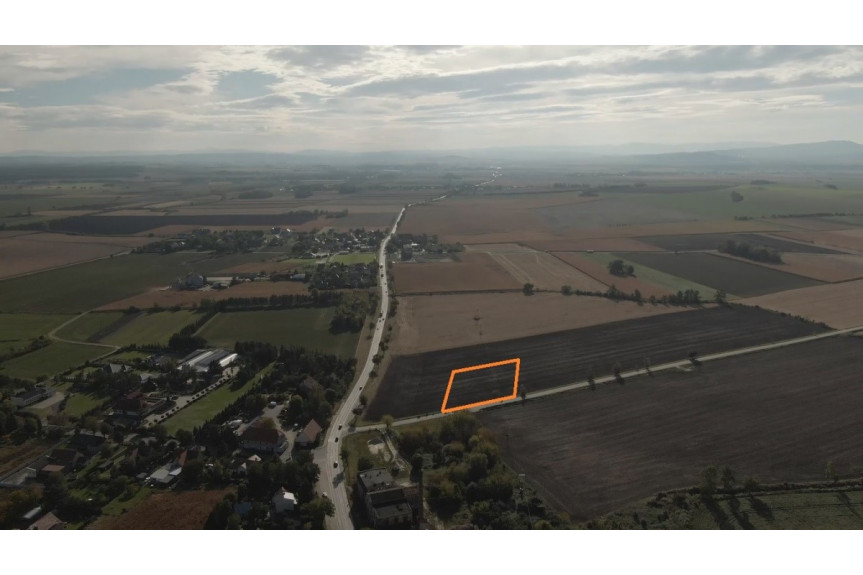 powiat wrocławski, Rolantowice, Działka usługowa/ inwestycyjna Kobierzyce 3400m2