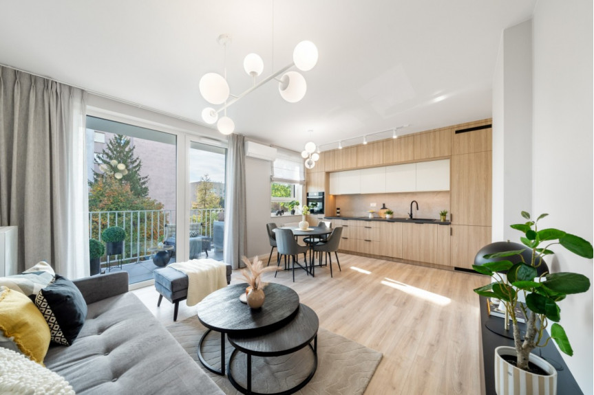 Warszawa, Ursynów Natolin, Henryka Raabego, 4-pokojowe 75 m2 w apartamentowcu Zielony Natolin