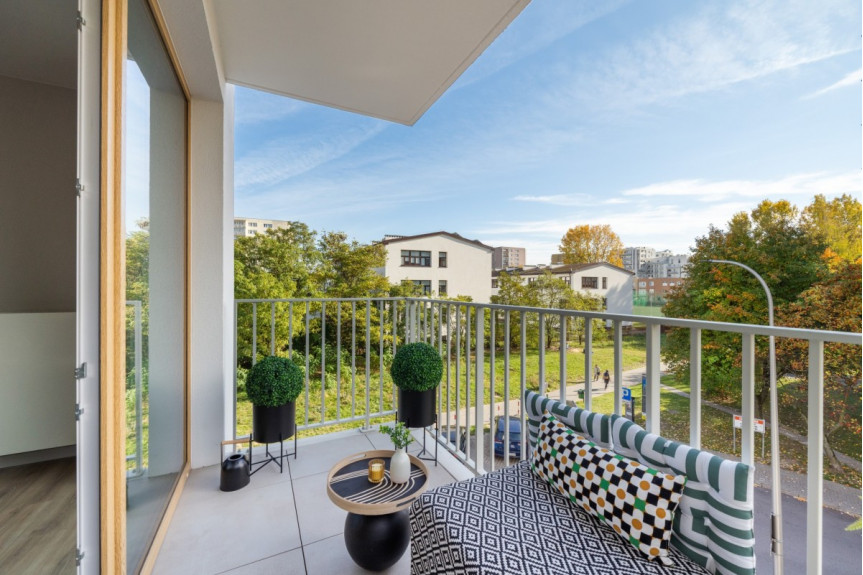 Warszawa, Ursynów Natolin, Henryka Raabego, 4-pokojowe 75 m2 w apartamentowcu Zielony Natolin