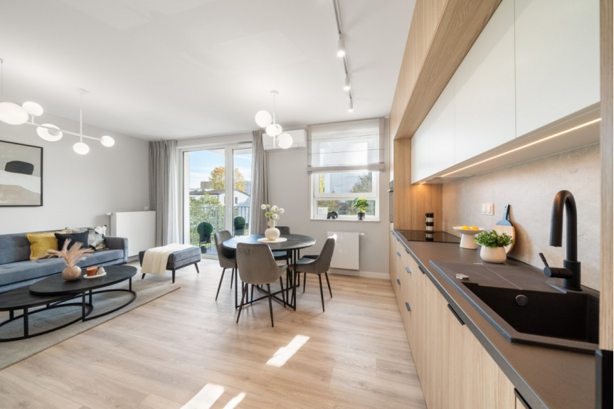 Warszawa, Ursynów Natolin, Henryka Raabego, 4-pokojowe 75 m2 w apartamentowcu Zielony Natolin