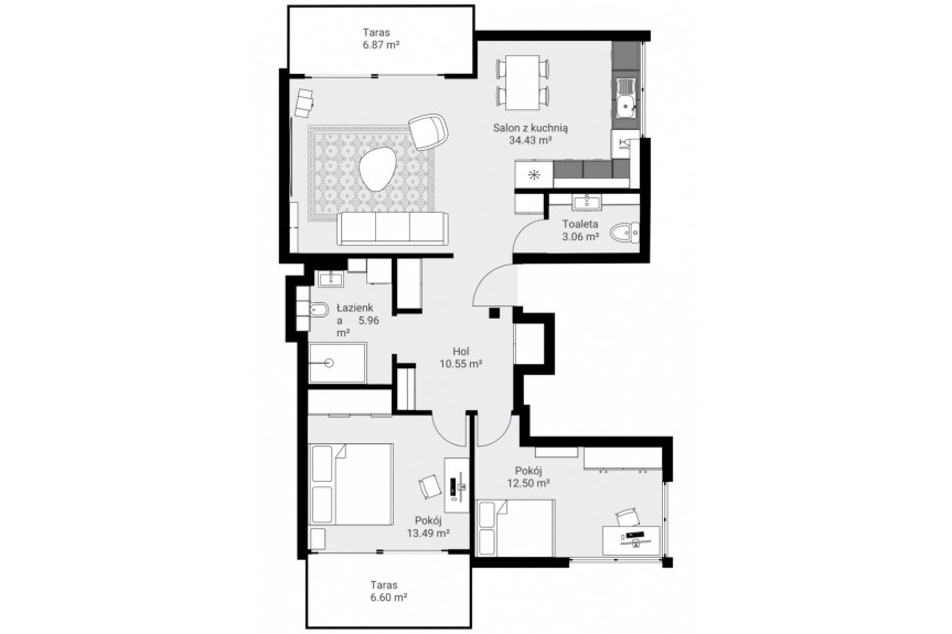 powiat Warszawa, Warszawa, Renety, Zielona Enklawa: 78m², 2 tarasy, ogród, Bez PCC!