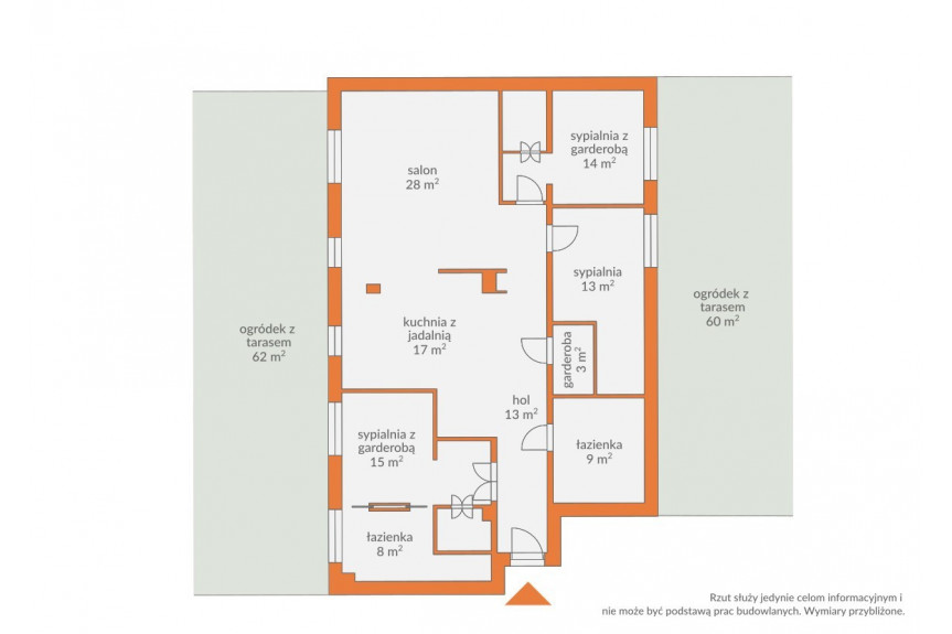 Warszawa, Praga-Południe Grochów, Kiprów, PRAGA luksusowy apartament z tarasami i ogrodem