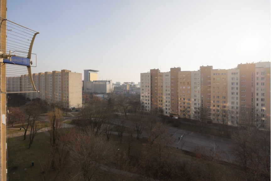 Warszawa, Praga-Południe, Komorska, Praga widne 33 m obok Ostrobramskiej + balkon