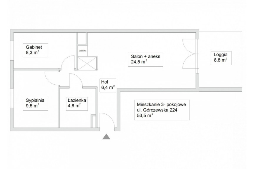Warszawa, Bemowo, Górczewska, 3-pokojowe mieszkanie 53,50 M2 | Metro Bemowo