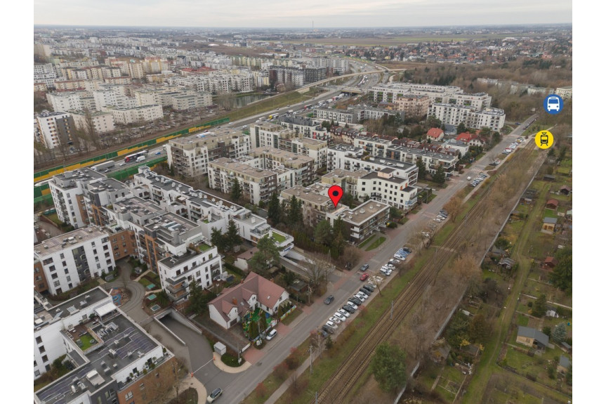 Warszawa, Bemowo, Dywizjonu 303, Duży balkon Msc parkingowe Nowoczesne wnętrze