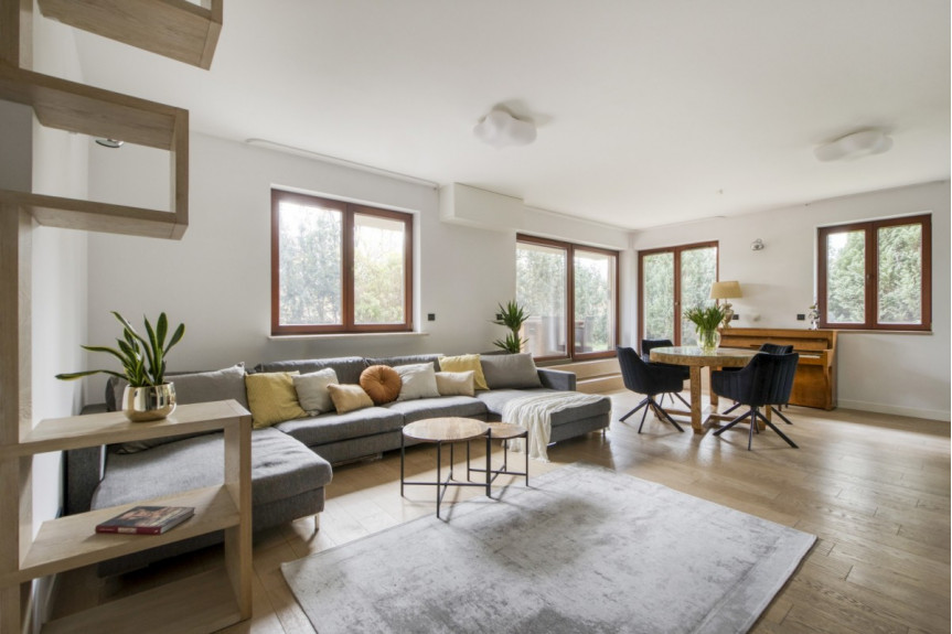 Warszawa, Mokotów, Leszczyny, 3-4 pokoje | 115 m2 | ogród 143 m2 | Mokotów
