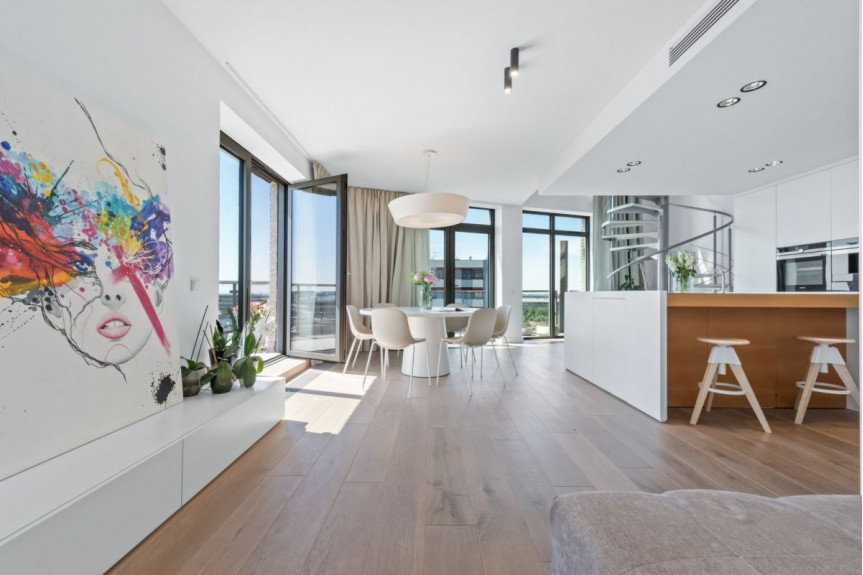 Warszawa, Mokotów, Jana Pawła Woronicza, SŁONECZNY APARTAMENT 120M2 | 3 POKOJE QBIK