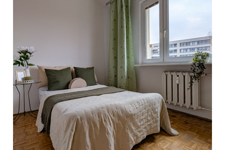 Warszawa, Mokotów Stegny, Aleksandra Patkowskiego, MOKOTÓW słoneczne 3 pokoje 0% PROWIZJI