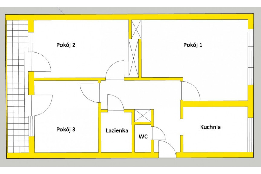 powiat Warszawa, Warszawa, Kazimierzowska, 51 m² do aranżacji w sercu Starego Mokotowa