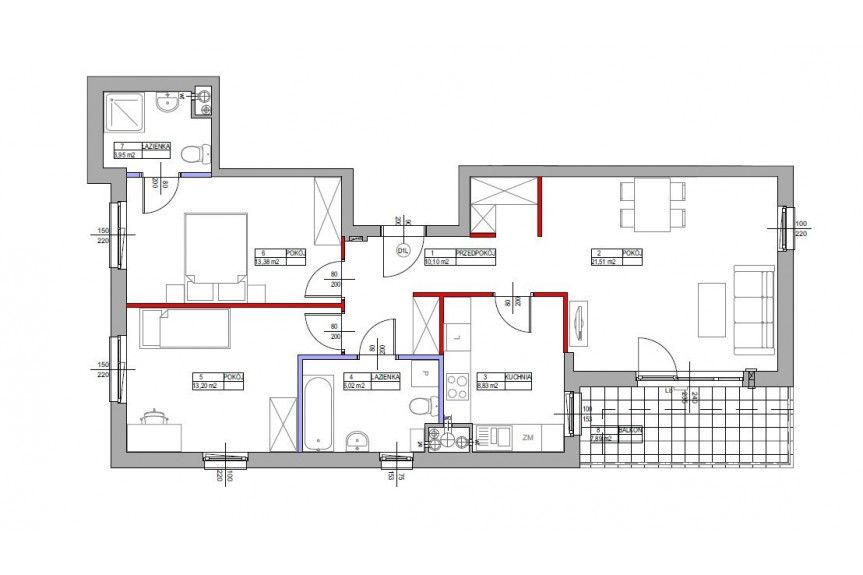 Warszawa, Białołęka, Marywilska, Piękne 3 pokoje Projekt Architekta Wysoki Standard