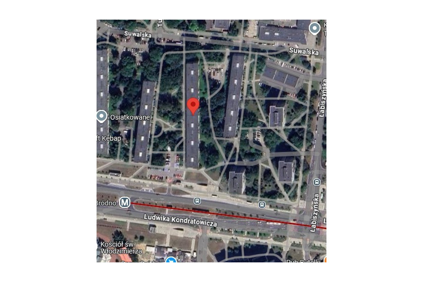 Warszawa, Targówek Bródno, Ludwika Kondratowicza, MIESZKANIE PRZY METRZE
