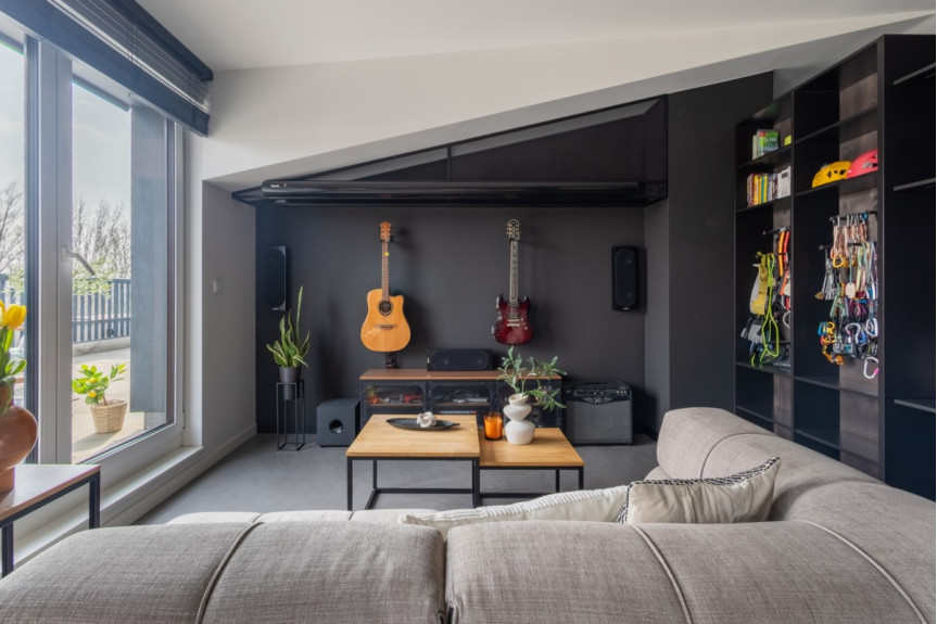 Warszawa, Bielany, Heroldów, NOWOCZESNY APARTAMENT W STYLU INDUSTRIALNYM