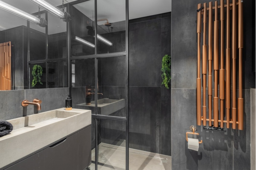 Warszawa, Bielany, Heroldów, NOWOCZESNY APARTAMENT W STYLU INDUSTRIALNYM