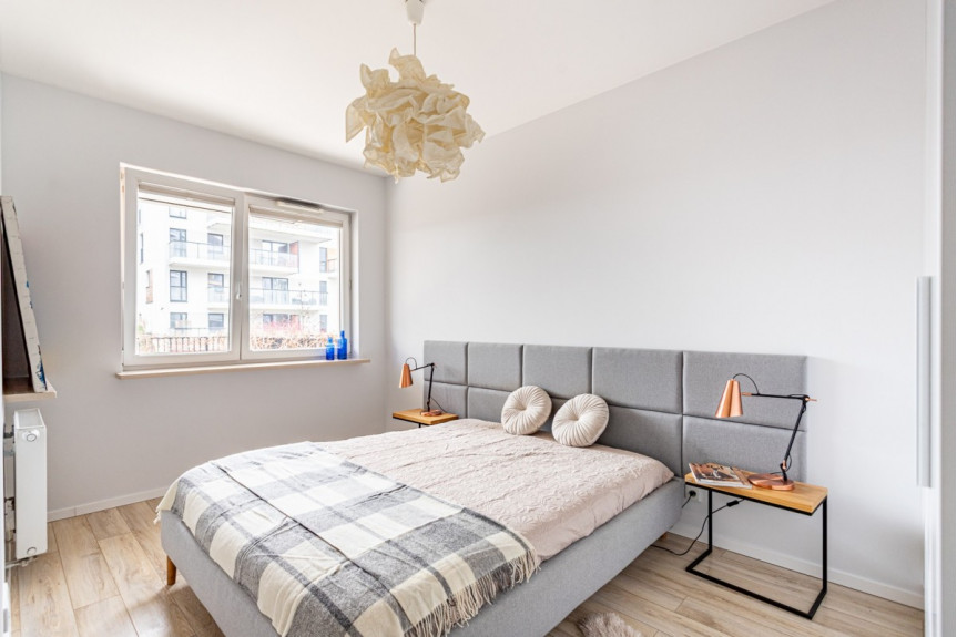 Warszawa, Żoliborz, Kaliny Jędrusik, Dwupokojowy apartament z ogródkiem na Żoliborzu