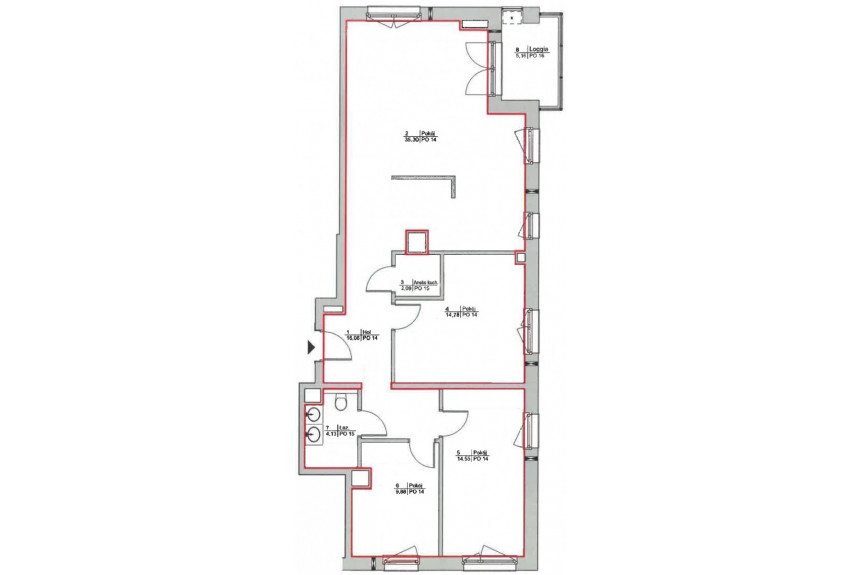 Warszawa, Śródmieście, Aleja Solidarności, Apartament w rezydencji "Przy Arsenale"