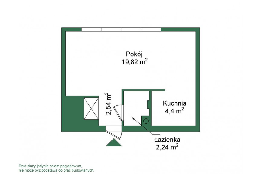 Warszawa, Wola, Obozowa, Przepiękna kawalerka 29 m2, gotowa do wejścia