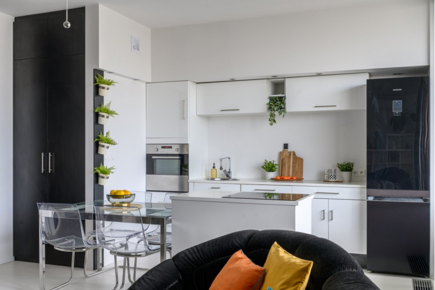 Warszawa, Ochota Szczęśliwice, Grójecka, 2 poojowy apartament z widokiem na Warszawę