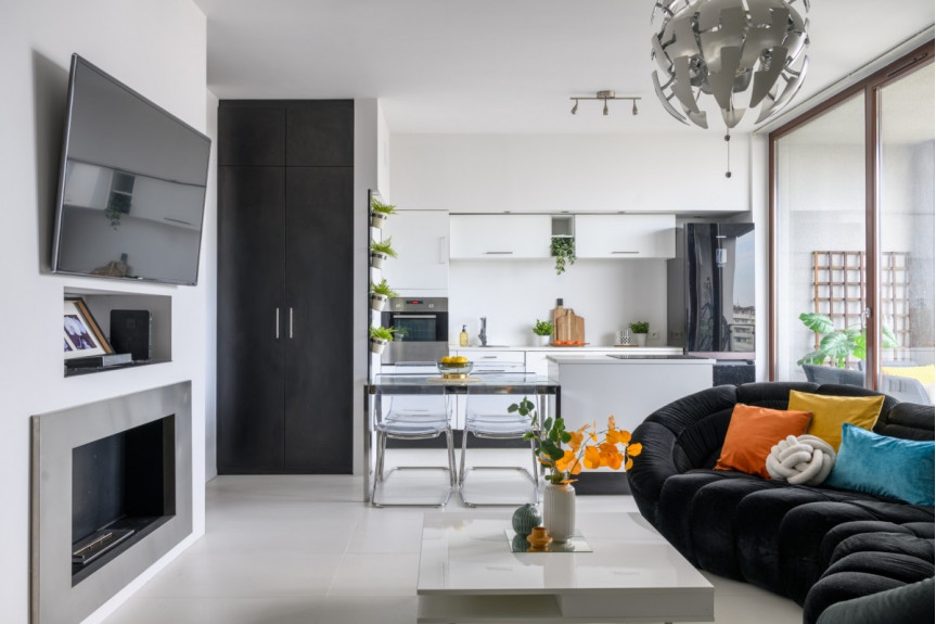 Warszawa, Ochota Szczęśliwice, Grójecka, 2 poojowy apartament z widokiem na Warszawę