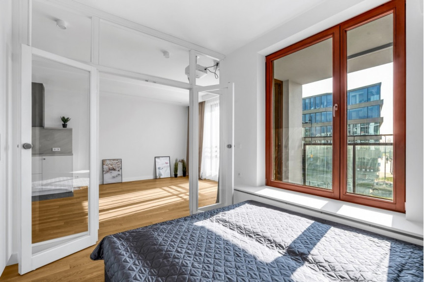 powiat Warszawa, Warszawa, Franciszka Klimczaka, Nowy Apartament na Wilanowie, balkon, garaż