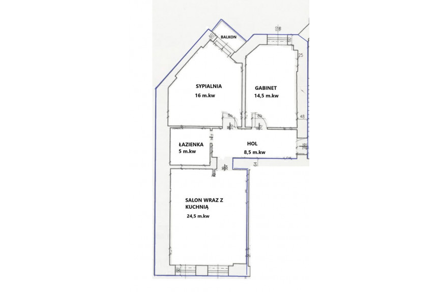 Warszawa, Śródmieście Południowe, Lwowska, Luksusowy apartament Winda Balkon