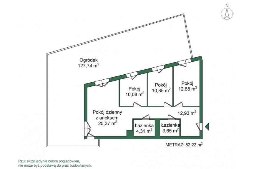 Warszawa, Bemowo, Narwik, Ogród 127m2!4 pokoje blisko metra, do zamieszkania