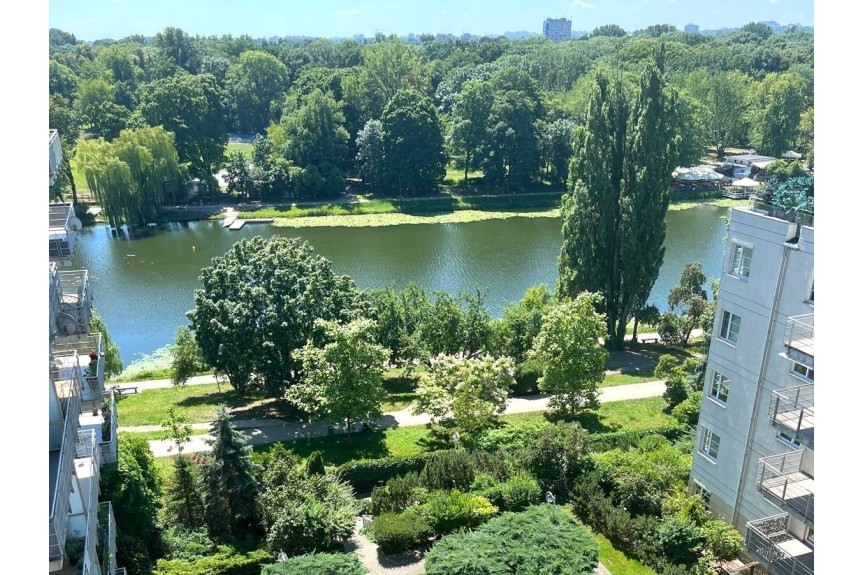 Warszawa, Praga-Południe Kamionek, Grochowska, Perełka z antresolą nad jeziorkiem Skaryszewskim!
