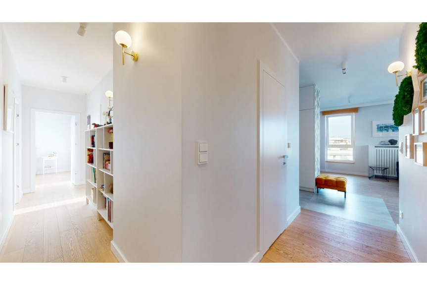 Warszawa, Praga-Południe, Gen. Tadeusza Bora-Komorowskiego, Luksusowy apartament(115m2) taras, widok, Gocław