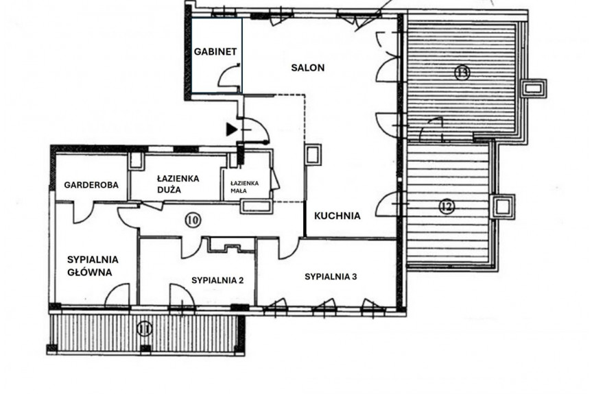 Warszawa, Praga-Południe, Gen. Tadeusza Bora-Komorowskiego, Luksusowy apartament(115m2) taras, widok, Gocław