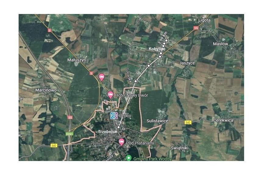 powiat trzebnicki, Kobylice, Działka dla inwestora.