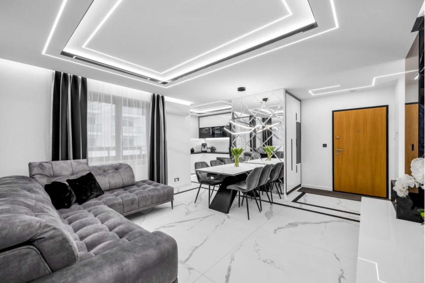 Warszawa, Wola, Jana Kazimierza, Elegancki dwupoziomowy apartament |2 Tarasy| Wola
