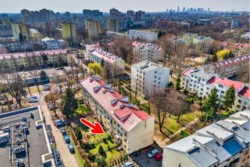 Warszawa, Praga-Południe Grochów, Szklanych Domów, Twój rodzinny azyl z ogródkiem - M3 na Grochowie