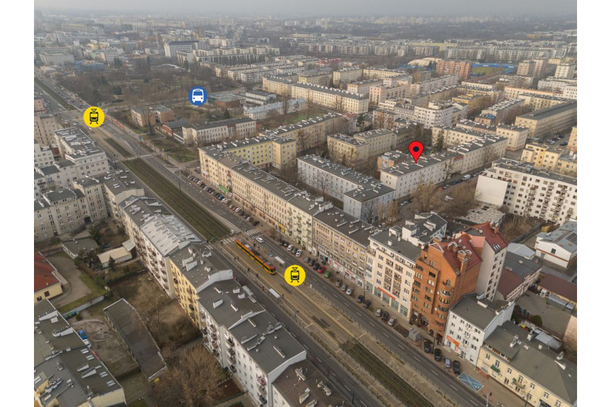 Warszawa, Praga-Południe, Ludwika Kickiego, 2 lub 3 pokoje 5 min do Ronda Wiatraczna