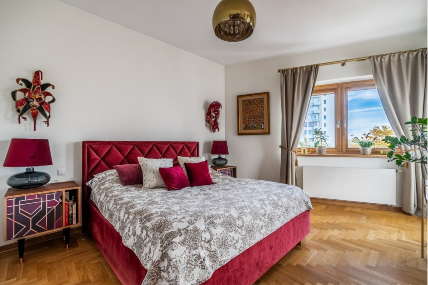 Warszawa, Mokotów, Biały Kamień, Penthouse z tarasem - osiedle Eko Park przy parku