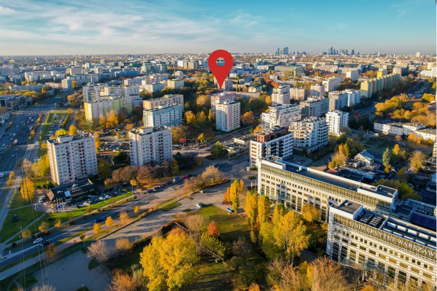 Warszawa, Mokotów Służew, Bełdan, 2 pokoje, wysoka kondygnacja, Służew