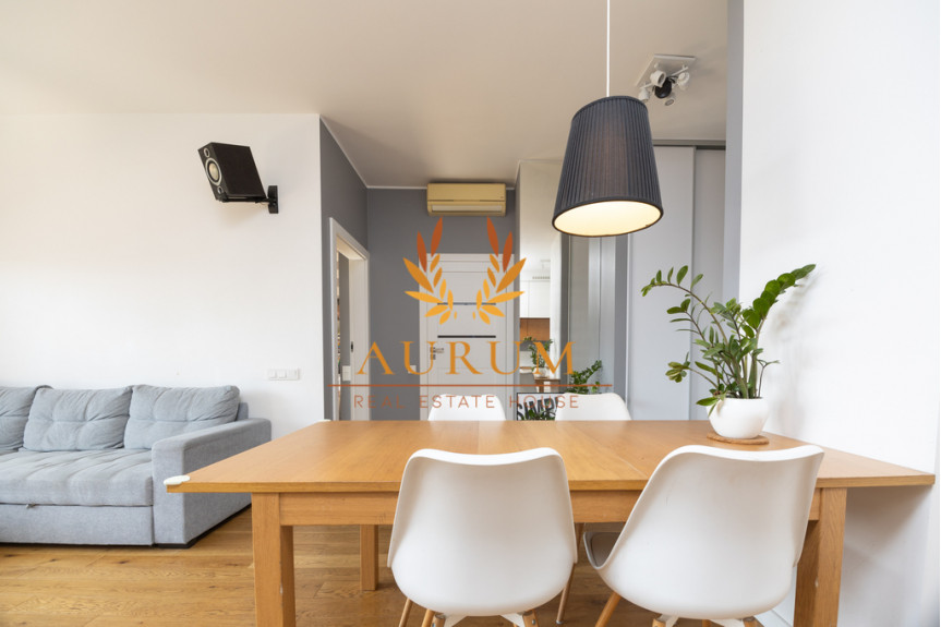 Warszawa, Wilanów, Aleksandra Gieysztora, Przytulny 2pokojowy apartament na ostatnim piętrze