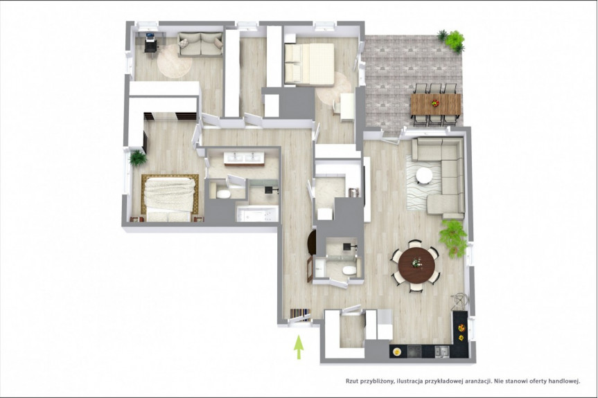 Warszawa, Mokotów Ksawerów, Mariana Zdziechowskiego, Nowy apartament – pierwszy właściciel poszukiwany