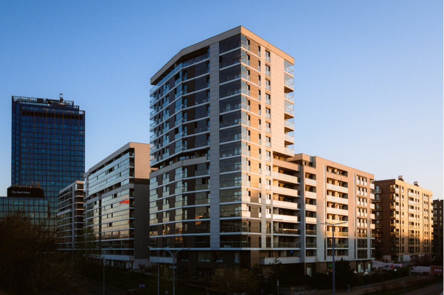 Warszawa, Wola, Kłopot, Przestrzeń, światło i panorama miasta