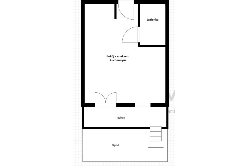 Warszawa, Włochy, Szczęsna, 32 m2 z balkonem i ogródkiem