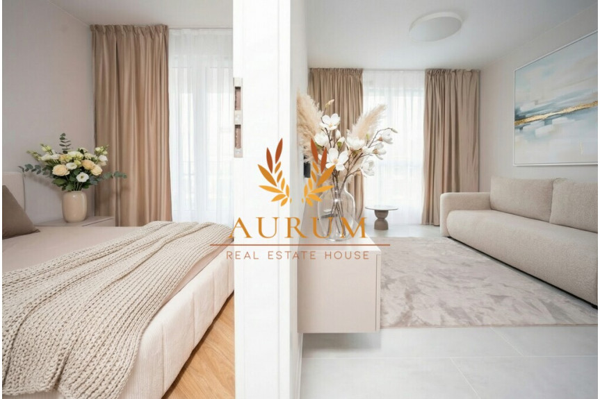 mazowieckie, Warszawa, Mokot&oacute;w, Domaniewska, Piękne nowe 2 pokojowe mieszkanie