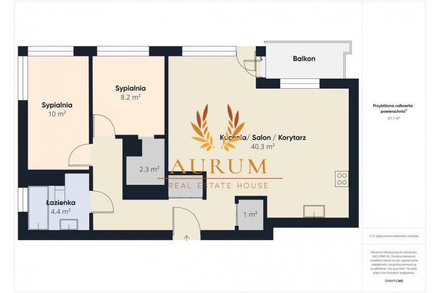 Warszawa, Wilan&oacute;w, Aleksandra Gieysztora, Mieszkanie 3-pokojowe 67 m&sup2; Wilan&oacute;w ul. Gieysztora