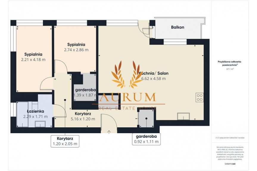 Warszawa, Wilan&oacute;w, Aleksandra Gieysztora, Mieszkanie 3-pokojowe 67 m&sup2; Wilan&oacute;w ul. Gieysztora