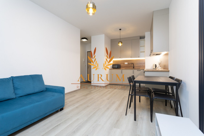 Warszawa, Ursyn&oacute;w, Nowy Służewiec, Mieszkanie z ogr&oacute;dkiem - 40 m2