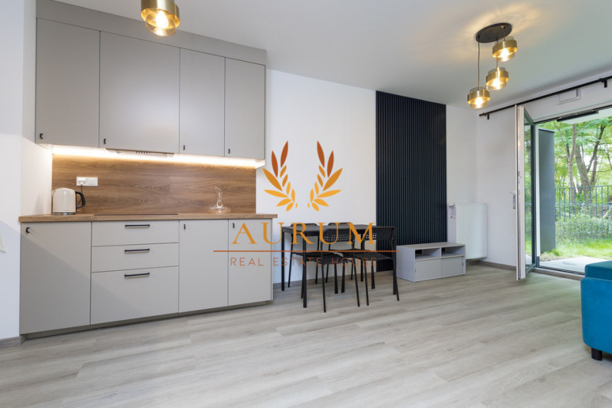 Warszawa, Ursyn&oacute;w, Nowy Służewiec, Mieszkanie z ogr&oacute;dkiem - 40 m2