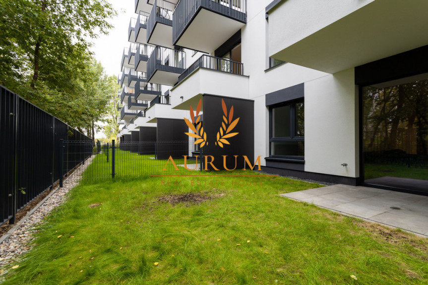 Warszawa, Ursyn&oacute;w, Nowy Służewiec, Mieszkanie z ogr&oacute;dkiem - 40 m2