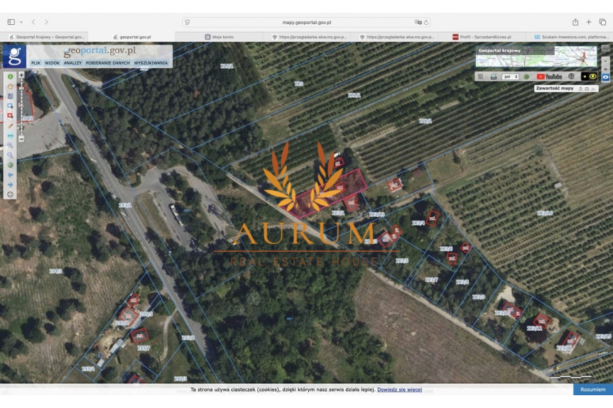 mazowieckie, Piaseczyński, G&oacute;ra Kalwaria, Potycz, Działka budowlana na sprzedaż