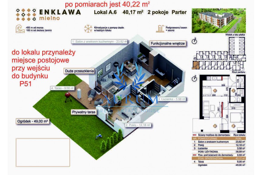 Koszaliński, Mielno, Unieście, Enklawa Mielno | 400 m od plaży | Basen | Sauna