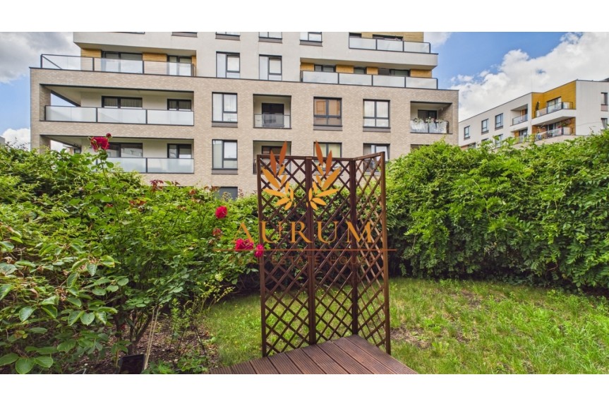 Warszawa, Wilan&oacute;w, Aleja Rzeczypospolitej, Pięknie mieszkanie z ogr&oacute;dkiem - 40 m2