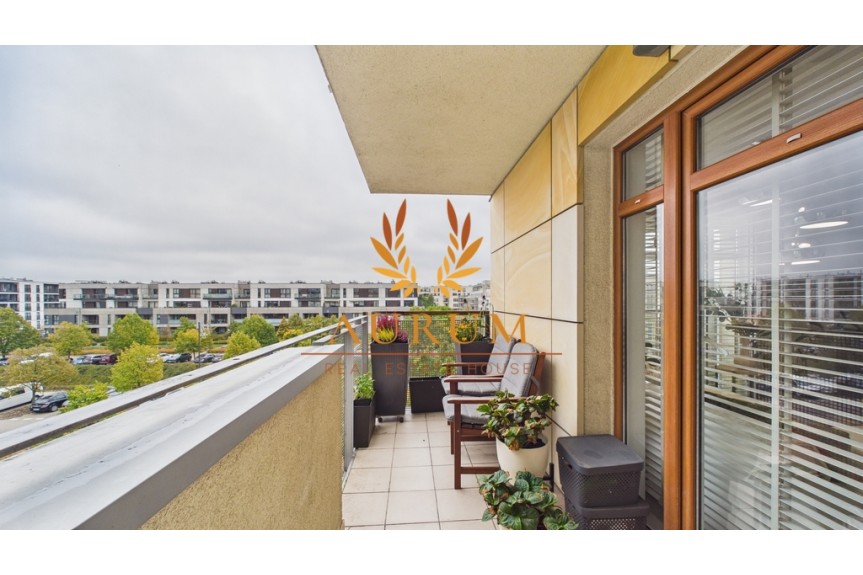 Warszawa, Wilan&oacute;w, Aleja Wilanowska, Jasny, narożny apartament | 2 balkony | duże miejsce postojowe