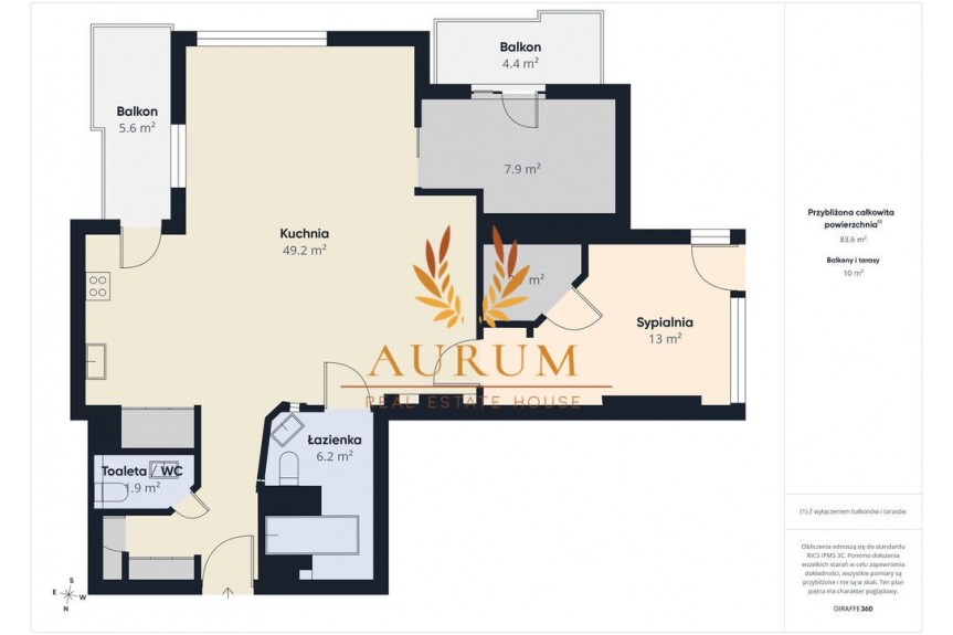 Warszawa, Wilan&oacute;w, Aleja Wilanowska, Jasny, narożny apartament | 2 balkony | duże miejsce postojowe