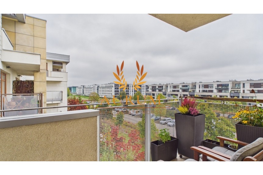 Warszawa, Wilan&oacute;w, Aleja Wilanowska, Jasny, narożny apartament | 2 balkony | duże miejsce postojowe